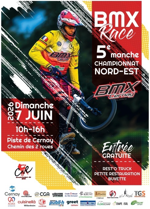 Championnat Nord-Est BMX - 5ème manche - 7 Juin - Cernay