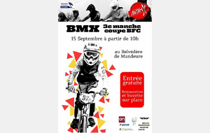 Coupe BFC BMX 3éme Manche - Dimanche 15 Septembre - Mandeure