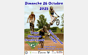 Coupe BFC BMX 6éme Manche - Dimanche 26 Octobre - Urzy